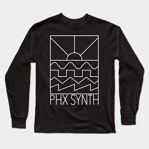 Phoenix Synth Long Sleeve T-Shirt by kingegorock